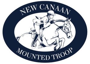 New Canaan Mounted Troop logo