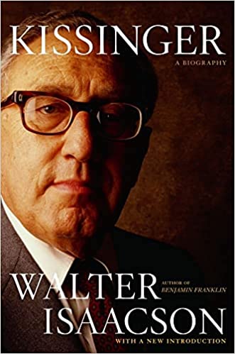 book jacket cover of Kissinger by Isaacson