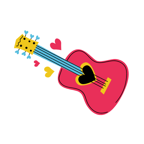 Colorful Guitar 