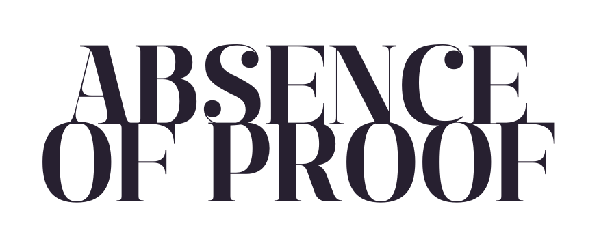 absence of proof logo