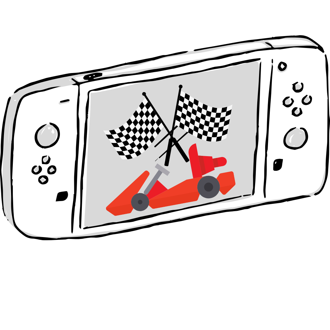 Mario Kart illustration