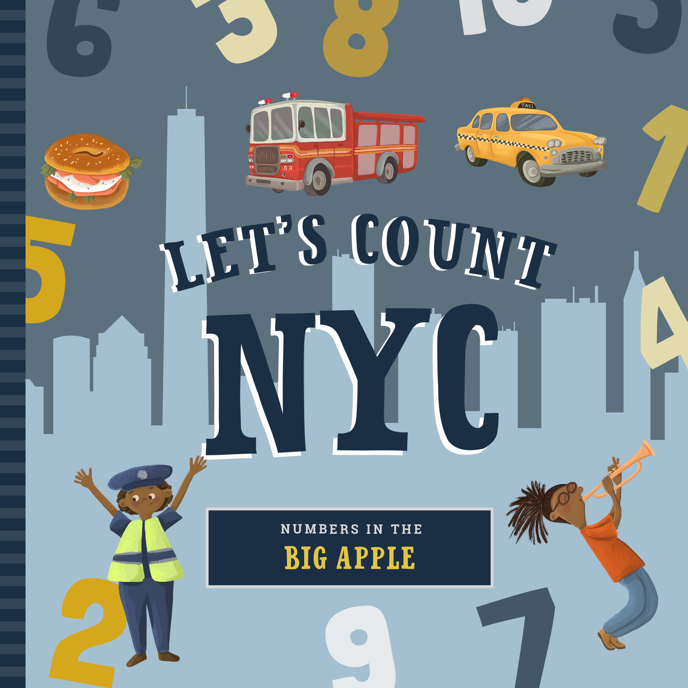 Book Cover of Let's Count NYC