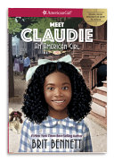 Image for "Meet Claudie" - an illustration of an African American girl smiling and wearing early 20th century clothing