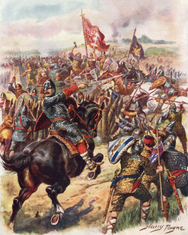 Paiting of the Battle of Hastings