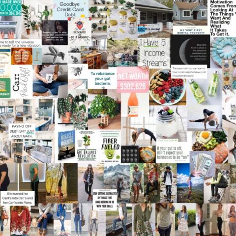 Example of a Vision Board