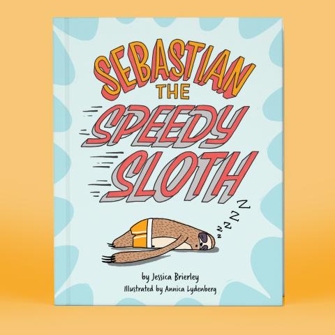 Sebastian the Speedy Sloth book cover