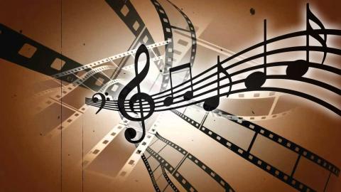 music and film image