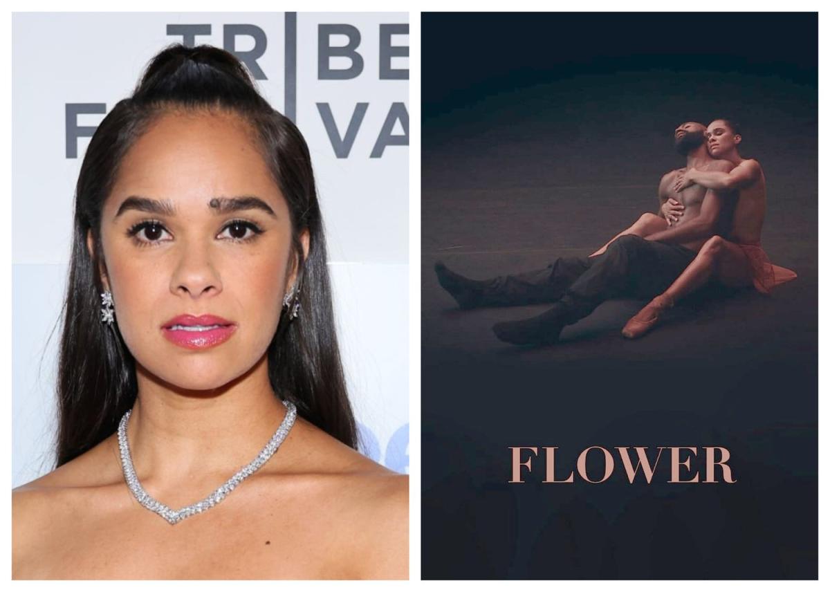 headshot of misty copeland and Flower image