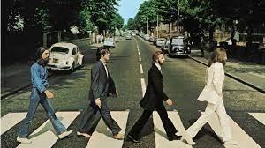 Beatles walking