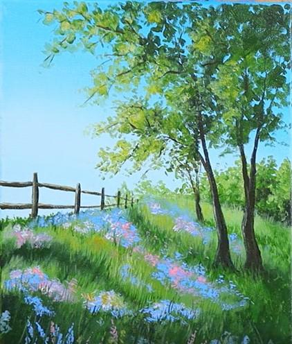 oeaceful summer landscape