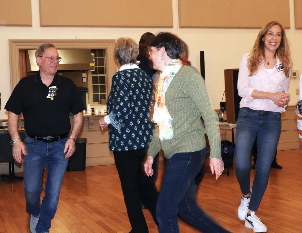 group of square dancers