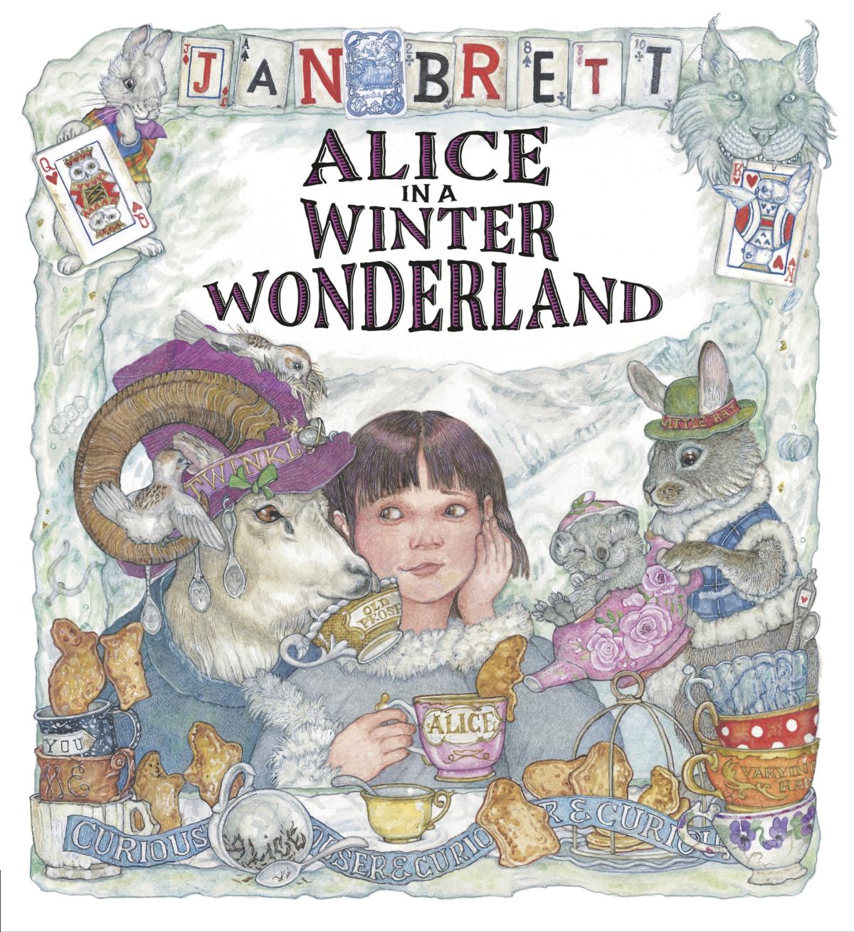 Jan Brett's Alice in Winter Wonderland