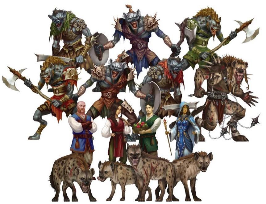 gnolls and hyenas