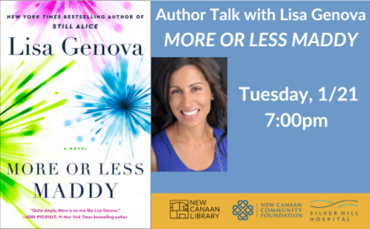 Author talk with Lisa Genova January 21